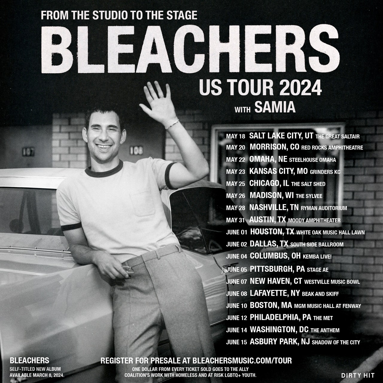 Bleachers: From the Studio to the Stage poster