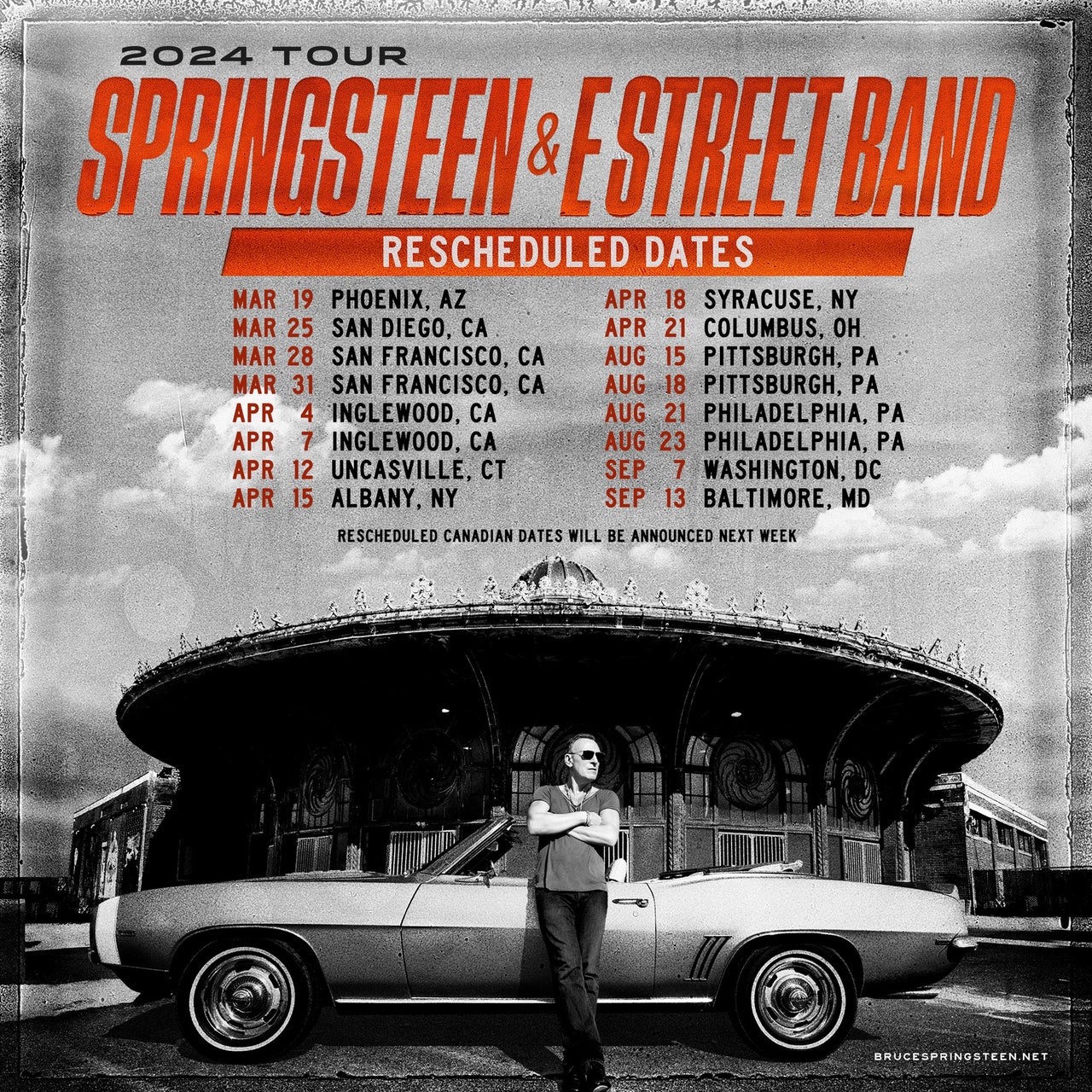 Bruce Springsteen & The E Street Band 2024 Tour