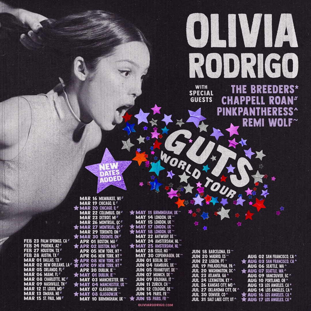 Olivia Rodrigo: Guts World Tour