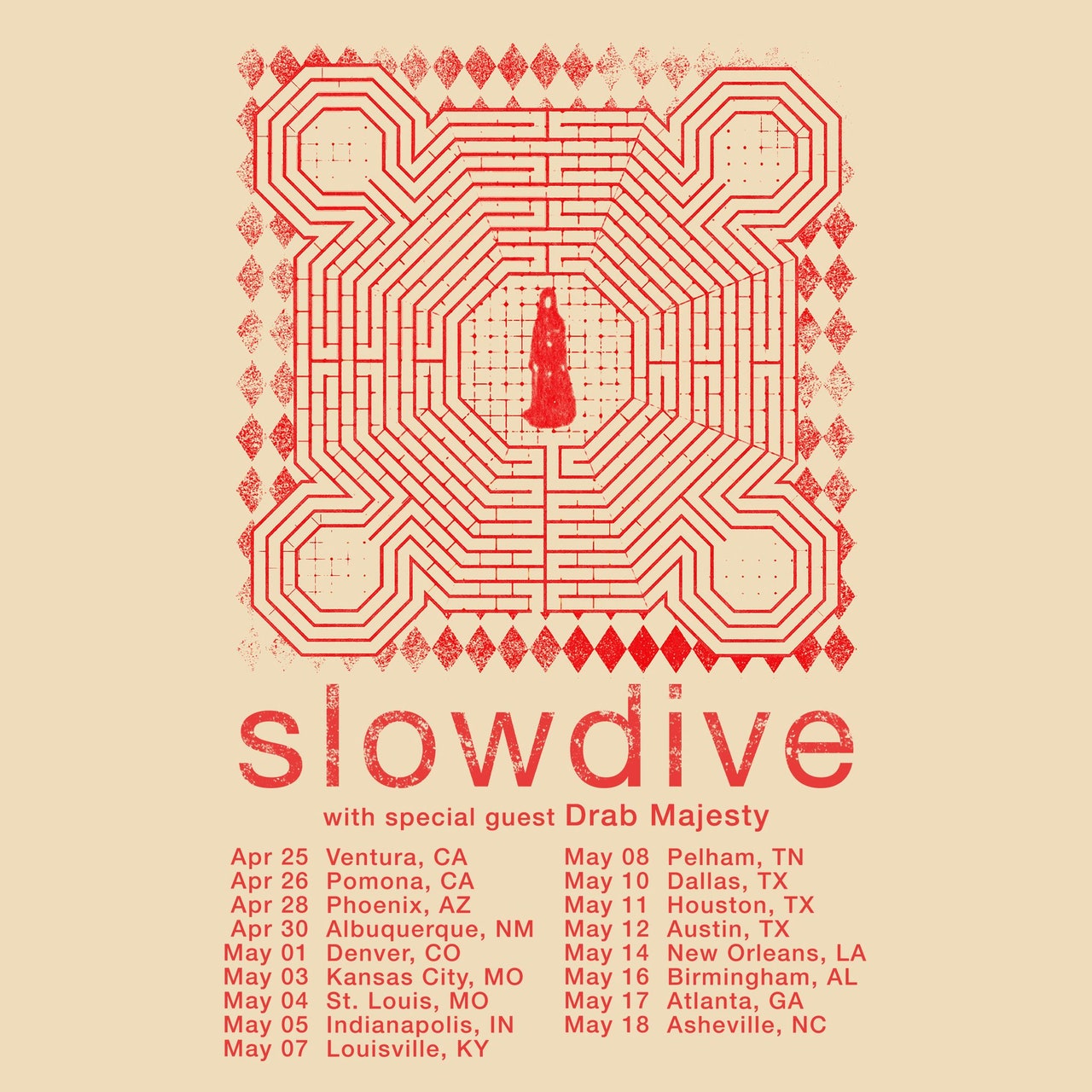 Slowdive: 2024 North American Tour
